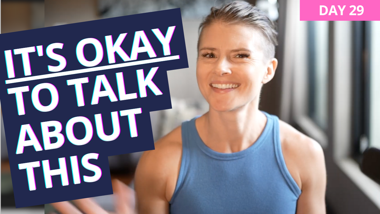 It's okay to talk about this